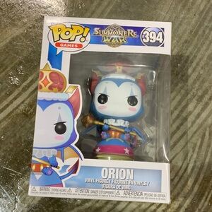 Funko Pop! Games Orion with Blue and Red Accents